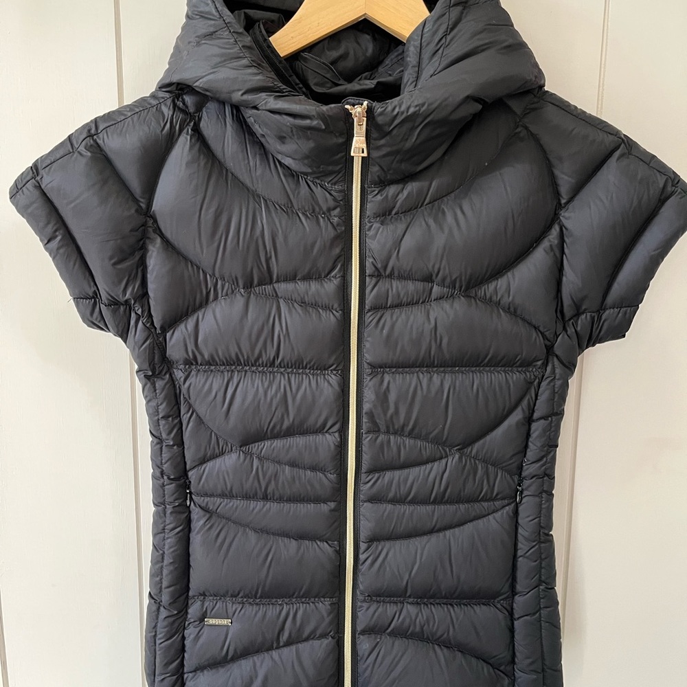 Orobos Women's Lightweight Down Puffer W/Convertible Hood Vest